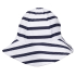 Petit Crabe Frey UV hat - white/blue