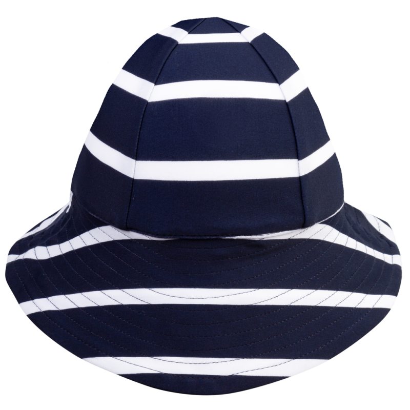 Petit Crabe Frey UV hat - blue/white