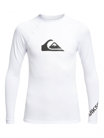  Quiksilver UPF 50+ badetrøje - All time - Short Sleeve Rash Vest white EQBWR03213