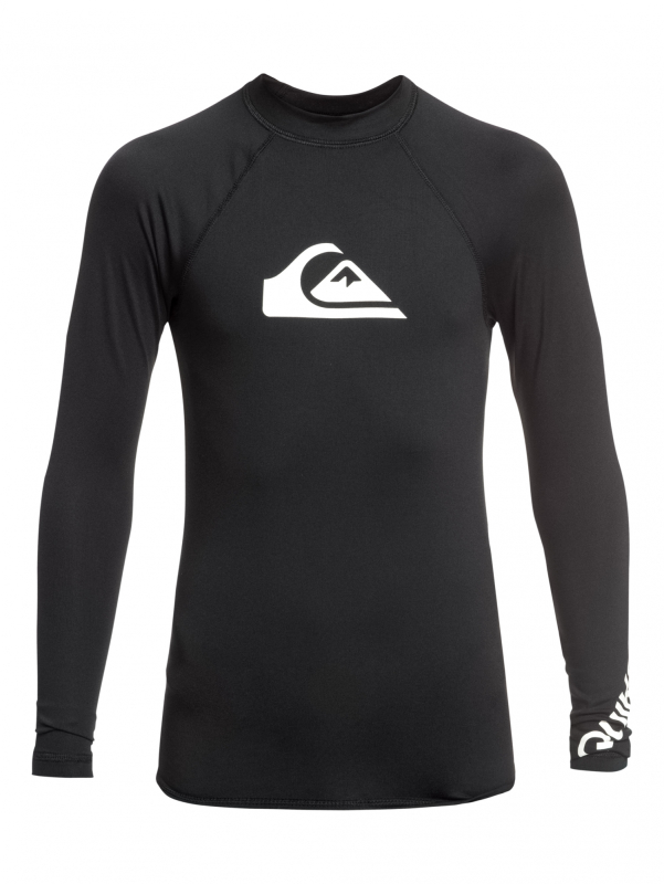 Billede af Quiksilver UPF 50+ badetrøje - All Time - Long Sleeve Rash Vest black