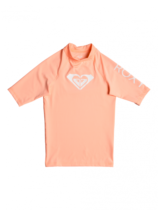 Image of Roxy Whole Hearted - UPF 50+ Short Sleeve Rash Vest souffle (583768)