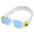 Aqua Sphere junior svømmebriller moby kid clear/lime 2-6 år 