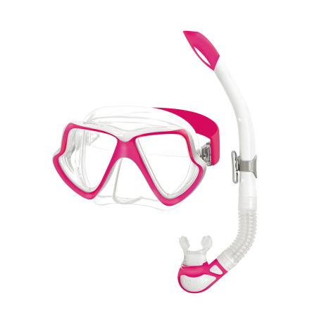  Mares Wahoo VOKSEN maske snorkelsæt neon pink 