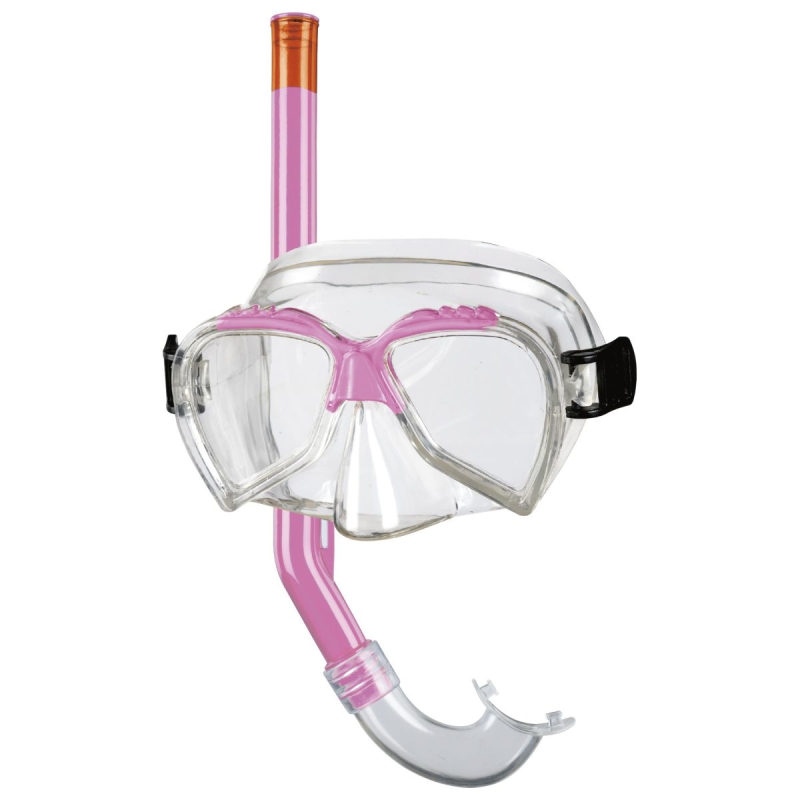 Se Beco-Sealife Ari 4-8 år snorkelsæt pink hos Faktorfobi
