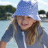  Petit Crabe Frey UV hat - Grey flowers 