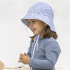  Petit Crabe Frey UV hat - Grey flowers 