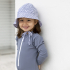  Petit Crabe Frey UV hat - Grey flowers 