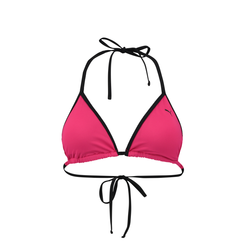 Se Puma UV triangle bikinitop DAMER UPF 50+ pink hos Faktorfobi