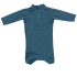 Beach & Bandits baby suit med lange ærmer UPF 50+ - Ocean ribbed pacific blue
