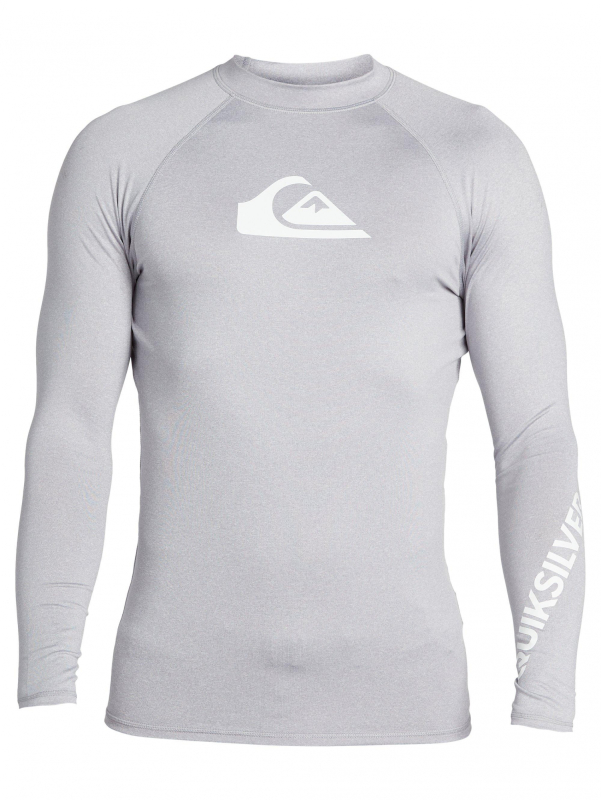 14: Quiksilver UPF 50+ badetrøje - VOKSEN - sleet heather