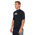 Sort Quiksilver UPF 50+ soltrøje til voksne mænd - All Time - Short Sleeve Rash Vest
 EQYWR03358