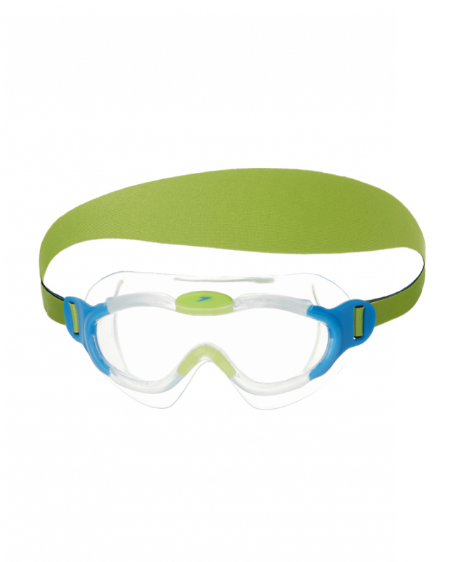 5: Speedo svømmebriller til børn - Sea Squad Mask - Klar/blå