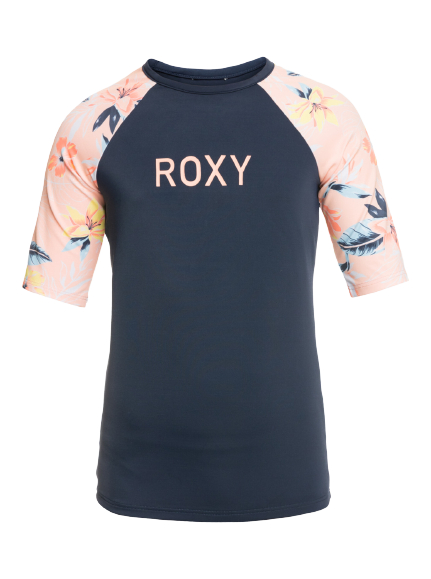 Billede af Roxy printed UV soltrøje navy