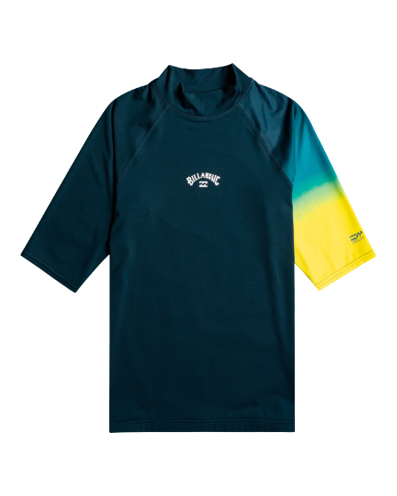 Billabong contrast kortærmet UV trøje VOKSEN -  neon yellow