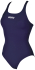 Arena solid swim pro voksen badedragt navy