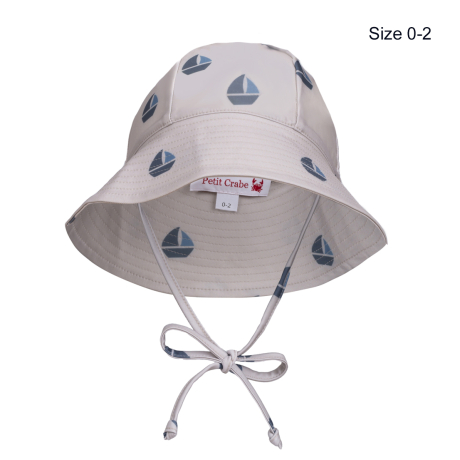 Petit Crabe Frey UV hat sand boat