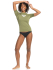 Roxy whole hearted kortærmet solbeskyttende badetrøje loden green voksen ERJWR03548