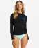 Sort longsleeve Billabong UPF 50+ trøje til dame ABJWR00230 