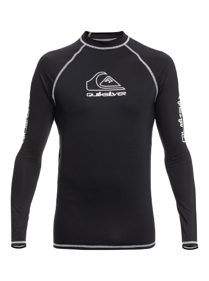 #2 - Quiksilver UPF 50+ badetrøje - on tour - VOKSEN - black