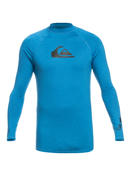 Billede af Quiksilver UPF 50+ badetrøje VOKSEN All Time Rash Vest vallarta blue