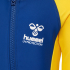 Hummel morgat swimsuit solar power mørkeblå med gule ærmer