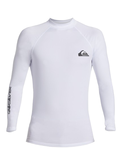 #3 - Quiksilver UPF 50+ everyday badetrøje VOKSEN - white