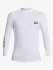 Langærmet hvid Quiksilver UPF 50+ everyday solbeskyttende badetrøje AQYWR03131-wbb0