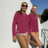 Petit Crabe solbeskyttende cardigan til kvinde 