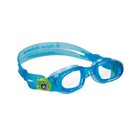 Aqua Sphere moby kid aqua/lime 2-6 år junior svømmebriller 
