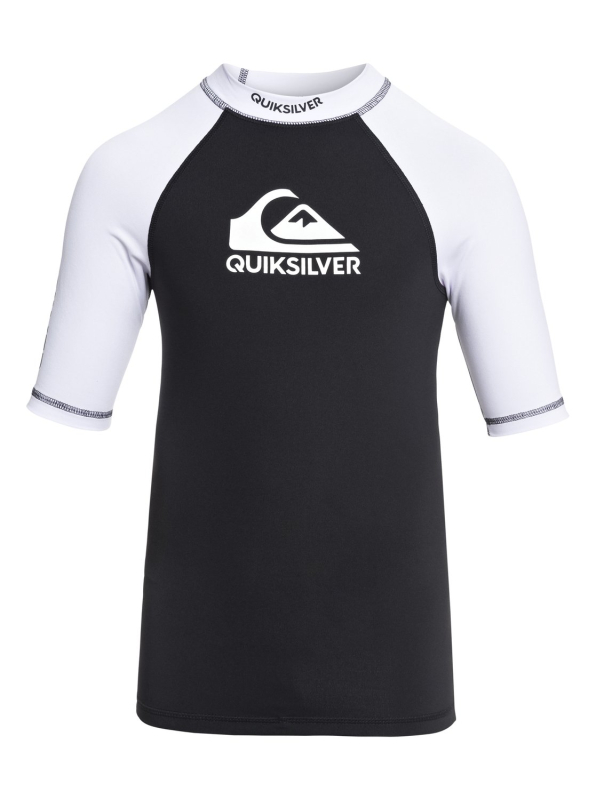 Se Quiksilver UPF 50+ badetrøje - On Tour - Short Sleeve Rash Vest hos Faktorfobi