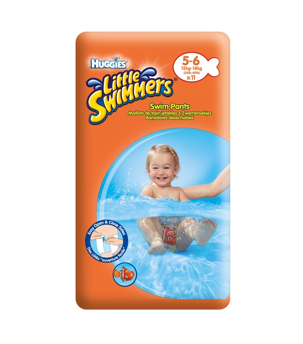 Huggies Little swimmers badeble (12-18 kg) - 11 stk